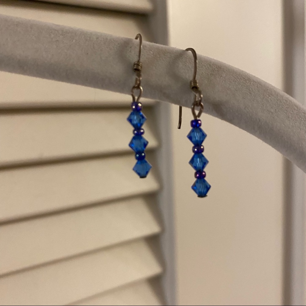 Swarovski Crystal Drop Earrings - Picture 6 of 6